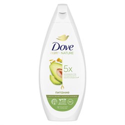 Крем-гель для душа 250 мл, DOVE "Масло авокадо и экстракт календулы", питательный, - фото 13626621