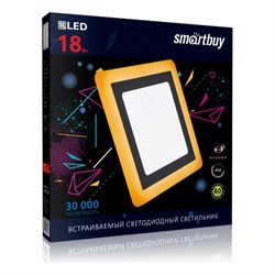 Встраиваемый светильник Smartbuy SBLSq-DLB-18-65K-O - фото 13631983