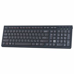 Клавиатура беспроводная DEFENDER UltraMate SM-535 RU, USB, 108 клавиш, 2,4 Ghz, черная, 45535 - фото 13661964