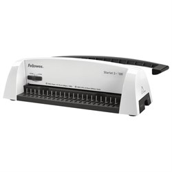 Переплетная машина д/пласт.пружины FELLOWES STARLET 2+, пробивает до 12 л., сшивает до 120 л., FS-52279 - фото 13666318
