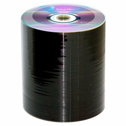 Диски CD-R SMARTTRACK, 700 Мб, 52x, Bulk (термоусадка без шпиля), КОМПЛЕКТ 100 шт., ST000152 - фото 13681309