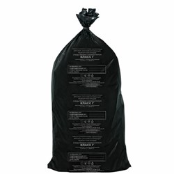 Пакеты для медицинских отходов КОМПЛЕКТ 100 шт., класс Г (черные) 100 л, 60х100 см, 12 мкм, ПТП "Киль" - фото 13687123