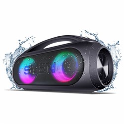 Колонка портативная SVEN PS-380, 40 Вт, TWS, Bluetooth, FM, USB, черный, SV-021290 - фото 13705887