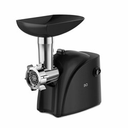 Мясорубка BQ (БИ-КЬЮ) MG2001, 1400 Вт, производительность 1,6 кг/мин, 1 насадка, реверс, черный, 86195850 - фото 13714939