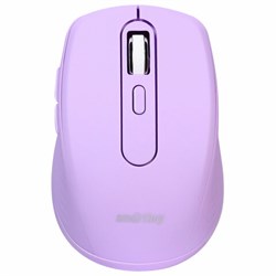 Мышь беспроводная бесшумная SMARTBUY 611AG-V, USB, 4 кнопки + 1 колесо, оптическая, лиловая, 02033, SBM-611AG-V - фото 13714982