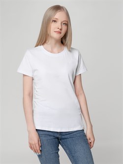 Футболка женская T-bolka Lady, белый (белоснежный) - фото 13740434