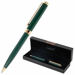 Ручка подарочная шариковая GALANT "Ando Emerald", корпус изумруд, детали золото, узел 0,7 мм, линия письма 0,5 мм, синяя, 144175 - фото 13743457