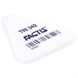 Ластик FACTIS TRI 342 (Испания), 49х45х6 мм, ассорти, треугольный, мягкий, PNFTRI342 - фото 13744189