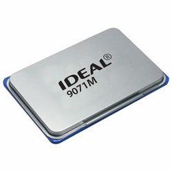 Штемпельная подушка TRODAT IDEAL, 90х56 мм, металлический корпус, синяя, 9071Мс, 153125 - фото 13744267
