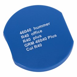 Подушка сменная ДИАМЕТР 40 мм, синяя, для GRM R40Plus, 46040, Hummer, Colop Printer R40, 171000011 - фото 13744510