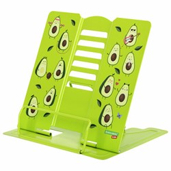 Подставка для книг и учебников бол BRAUBERG KIDS "Avocado", регулируемый угол наклона, металл, 238052 - фото 13744536