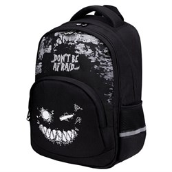 Рюкзак BRAUBERG SOFT, 2 отделения, 3 кармана, "Don't be afraid", СВЕТЯЩИЙСЯ, 40х31х15 см, 271364 - фото 13744752