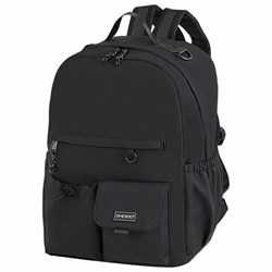 Рюкзак HEIKKI EDITION (ХЕЙКИ) универсальный, 6 карманов, черный, 42х30х14 см, 272540 - фото 13744952