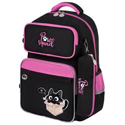 Рюкзак ЮНЛАНДИЯ COMPLETE с пеналом в комплекте, эрго-спинка, "Box cat", 42х29х14 см, 273120 - фото 13745070
