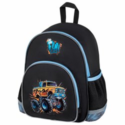 Рюкзак BRAUBERG KIDS PLAY детский, 1 отделение, 3 кармана, Funny wheels, 29х23х12 см, 273149 - фото 13745099
