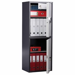 Шкаф металлический для документов AIKO "SL-125/2ТEL" ГРАФИТ, 1252х460х340 мм, 31 кг, S10799132902 - фото 13745306