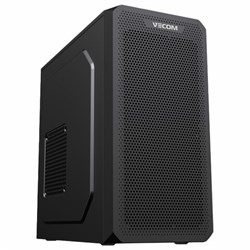 Системный блок VECOM INTEL Core i7-12700 2,1 ГГц / 16 Gb / 512 SSD / DOS / черный - фото 13745625