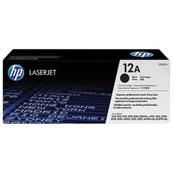Картридж лазерный HP (Q2612A) LaserJet 1018/3052/М1005 и др., №12А, оригинальный, ресурс 2000 стр. - фото 13745646