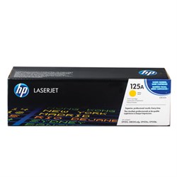 Картридж лазерный HP (CB542A) ColorLJ CP1215/CP1515N и др, №125A, желтый, оригинальный, ресурс 1400 страниц - фото 13745659