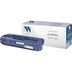 Картридж лазерный NV PRINT (NV-C4092A) для HP LaserJet 1100/1100A/3200, ресурс 2500 страниц - фото 13745757