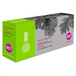 Картридж лазерный CACTUS (CS-CLT-M407S) для SAMSUNG CLP-320/325/N, пурпурный, ресурс 1000 страниц - фото 13745897