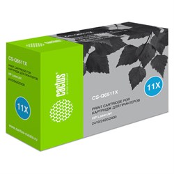 Картридж лазерный CACTUS (CS-Q6511X) для HP LaserJet 2410/2420/2430, ресурс 12000 стр. - фото 13745990