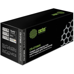 Картридж лазерный CACTUS (CS-CF360X) для HP LaserJet Pro M552dn/M553dn/M553n, черный, ресурс 12500 стр. - фото 13746119