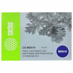 Картридж матричный CACTUS (CS-MD910) для Citizen MD-910, черный - фото 13746804