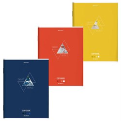 Тетрадь А4, 80 л., BRAUBERG, скоба, клетка, глянцевый лак, "SMART", 404048 - фото 13747068