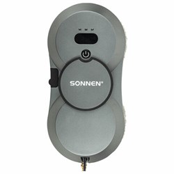 Робот-мойщик окон с автораспылением SONNEN Tech RWC-123 SPRAY, датчик от падения, 26 салфеток, пульт ДУ, 456236 - фото 13747417