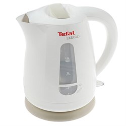 Чайник TEFAL KO29913E, 1,5 л, 2200 Вт, закрытый нагревательный элемент, пластик, белый, 7211000396 - фото 13747499