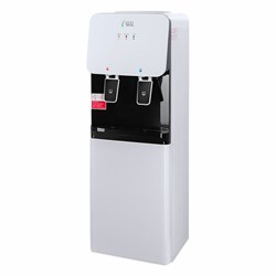 Кулер для воды ECOTRONIC J1-LCE XS, напольный, НАГРЕВ/ОХЛАЖДЕНИЕ ЭЛЕКТРОННОЕ, шкаф, 2 крана, белый, 11660 - фото 13747629