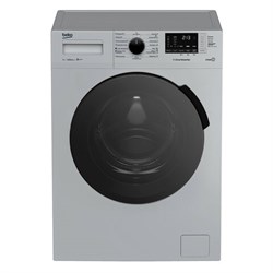 Стиральная машина BEKO RSPE78612S, 1200 об/мин, 7 кг, фронтальная загрузка, 15 программ, пар, серебристая, 7322710002 - фото 13747730
