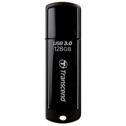 Флеш-диск 128 GB TRANSCEND Jetflash 700 USB 3.0, черный, TS128GJF700 - фото 13747885