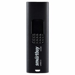 Флеш-диск 32 GB SMARTBUY Fashion USB 3.0, черный, SB032GB3FSK - фото 13747950