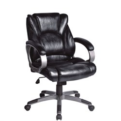 Кресло офисное BRABIX "Eldorado EX-504", экокожа, черное, 530874 - фото 13748029