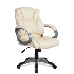 Кресло офисное BRABIX "Eldorado EX-504", экокожа, бежевое, 531167 - фото 13748070