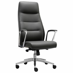 Кресло BRABIX PREMIUM ''Adept EX-752'', синхромеханизм, алюминий, экокожа, черное, 532930 - фото 13748391