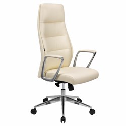 Кресло BRABIX PREMIUM ''Adept EX-752'', синхромеханизм, алюминий, экокожа, бежевое, 532931 - фото 13748392
