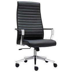 Кресло BRABIX PREMIUM ''Solo EX-730'', алюминий, хром, экокожа, черное, 532936 - фото 13748395