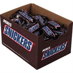 Батончики мини SNICKERS "Minis" шоколадные, 1 кг, 57236 - фото 13749378
