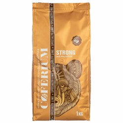 Кофе в зернах COFERIUM "STRONG" 1 кг, 48005 - фото 13749434