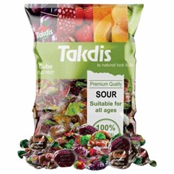 Конфеты из фруктовой пастилы TAKDIS, ассорти, 1000 г, УТ-00002264 - фото 13749489
