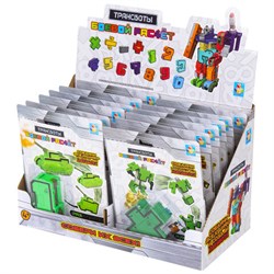 Игрушка-трансформер Трансботы "Боевой расчет", ассорти, дисплей, 1TOY, Т10379 - фото 13750222