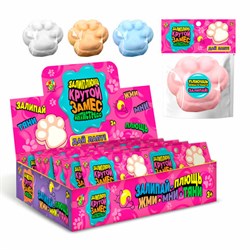 Игрушка-антистресс "КРУТОЙ ЗАМЕС. ЗАЛИПЛЮЩ" ДАЙ ЛАПУ, 8х6,5х3,5 см, ассорти, 1TOY, Т25992 - фото 13750422