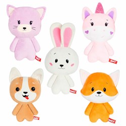 Игрушка мягкая "ЗВЕРЯТА", ассорти, 21-25 см, FANCY, DDLI0 - фото 13750428