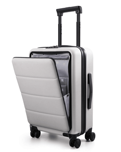 Чемодан NINETYGO Light Business Luggage 20" коричневый - фото 13753394