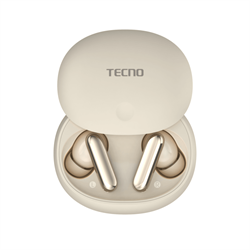 Tecno Беспроводные Bluetooth наушники TU01 Air Creamy White - фото 13753787