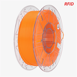 Катушка PLA RFID Orange пластика Creality 1,75 мм 1кг для 3D принтеров, цвет: оранжевый (рекомендуется использовать в системе CFS) - фото 13764645