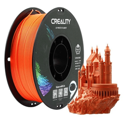 Катушка CR-PLA Fluorescent orange пластика Creality 1,75 мм 1кг для 3D принтеров, цвет: флуоресцентный оранжевый - фото 13764658